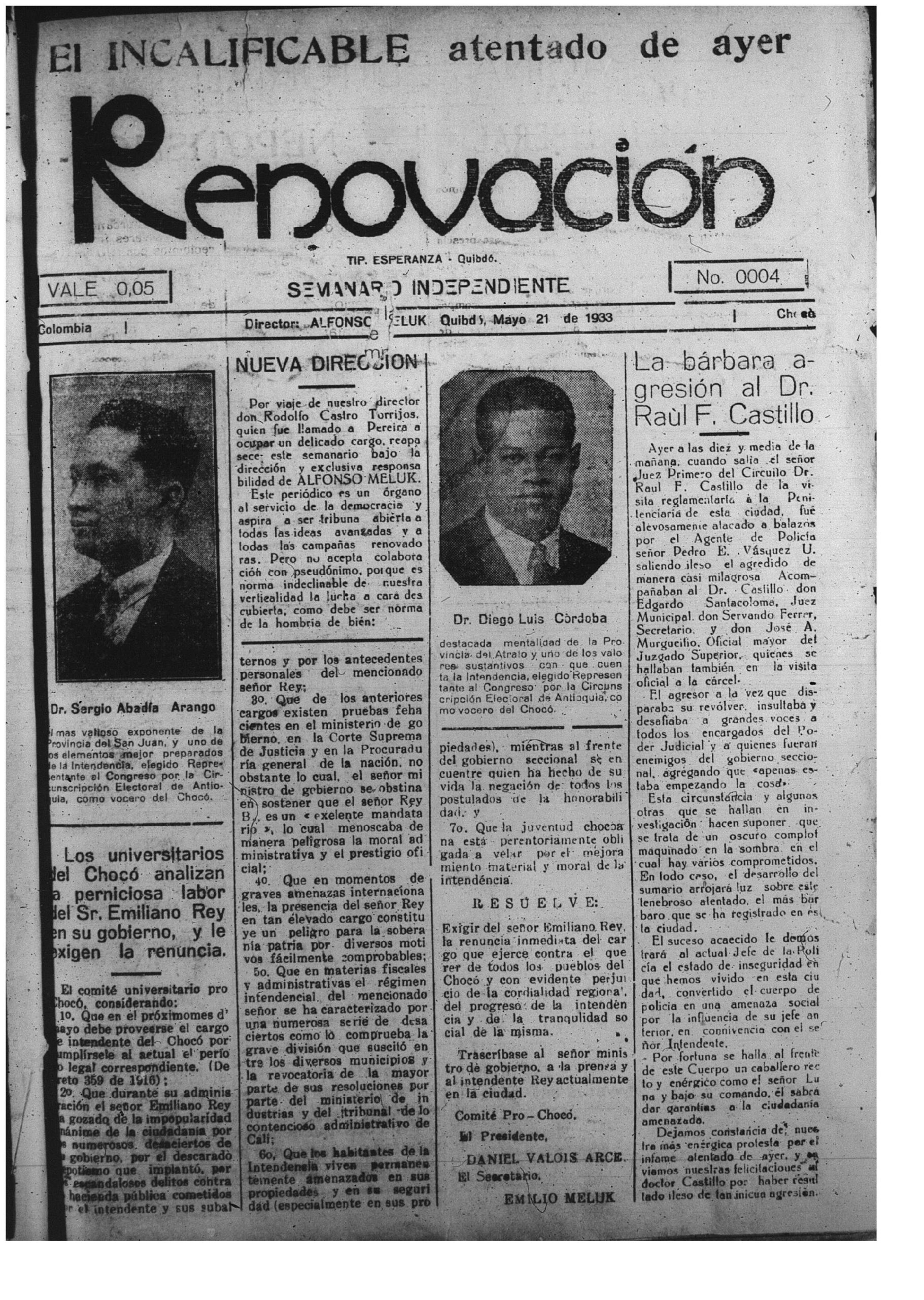 Renovación 1933
