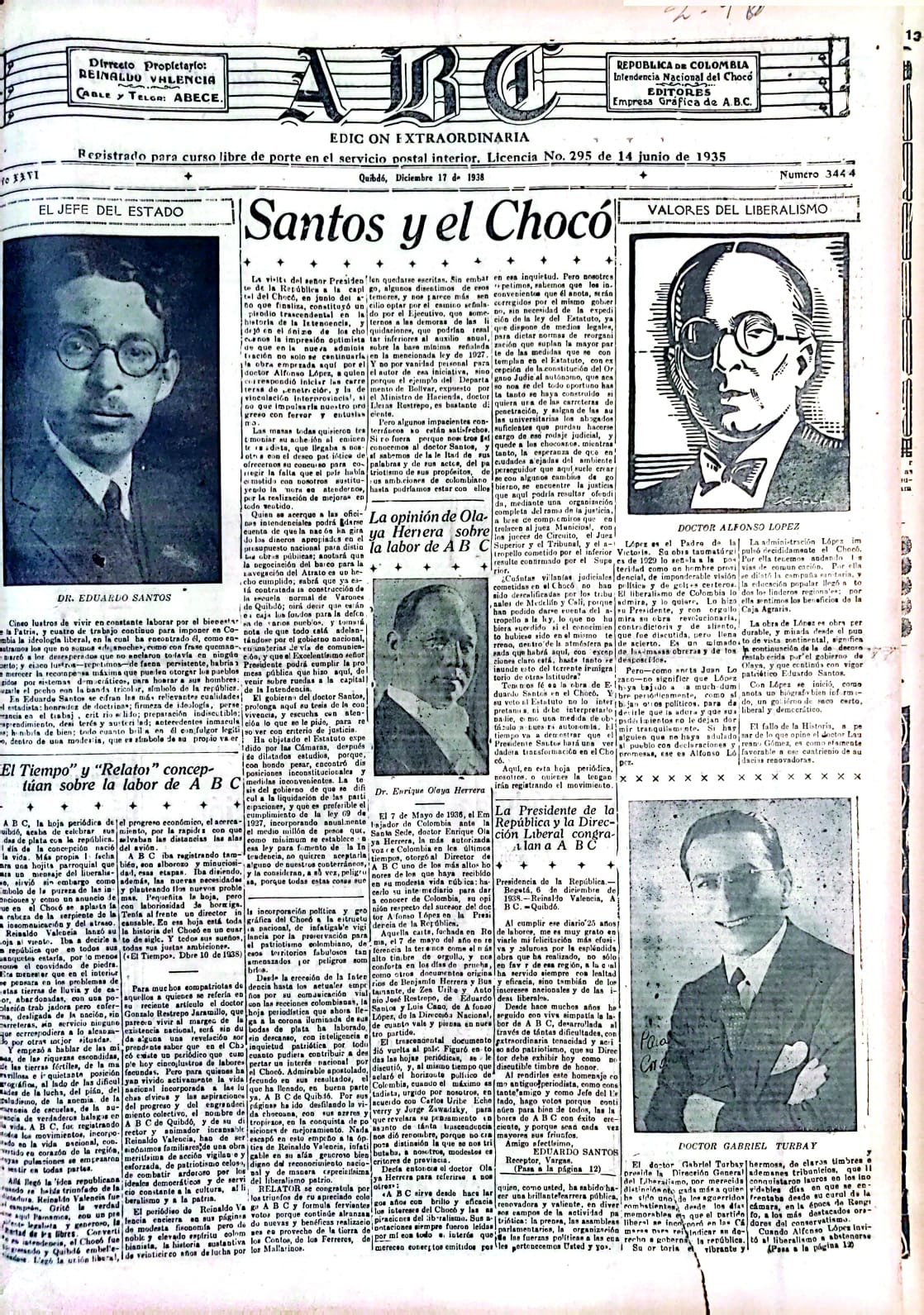 Breve Historia del Periodismo en el Chocó. Por: Epifanio Álvarez