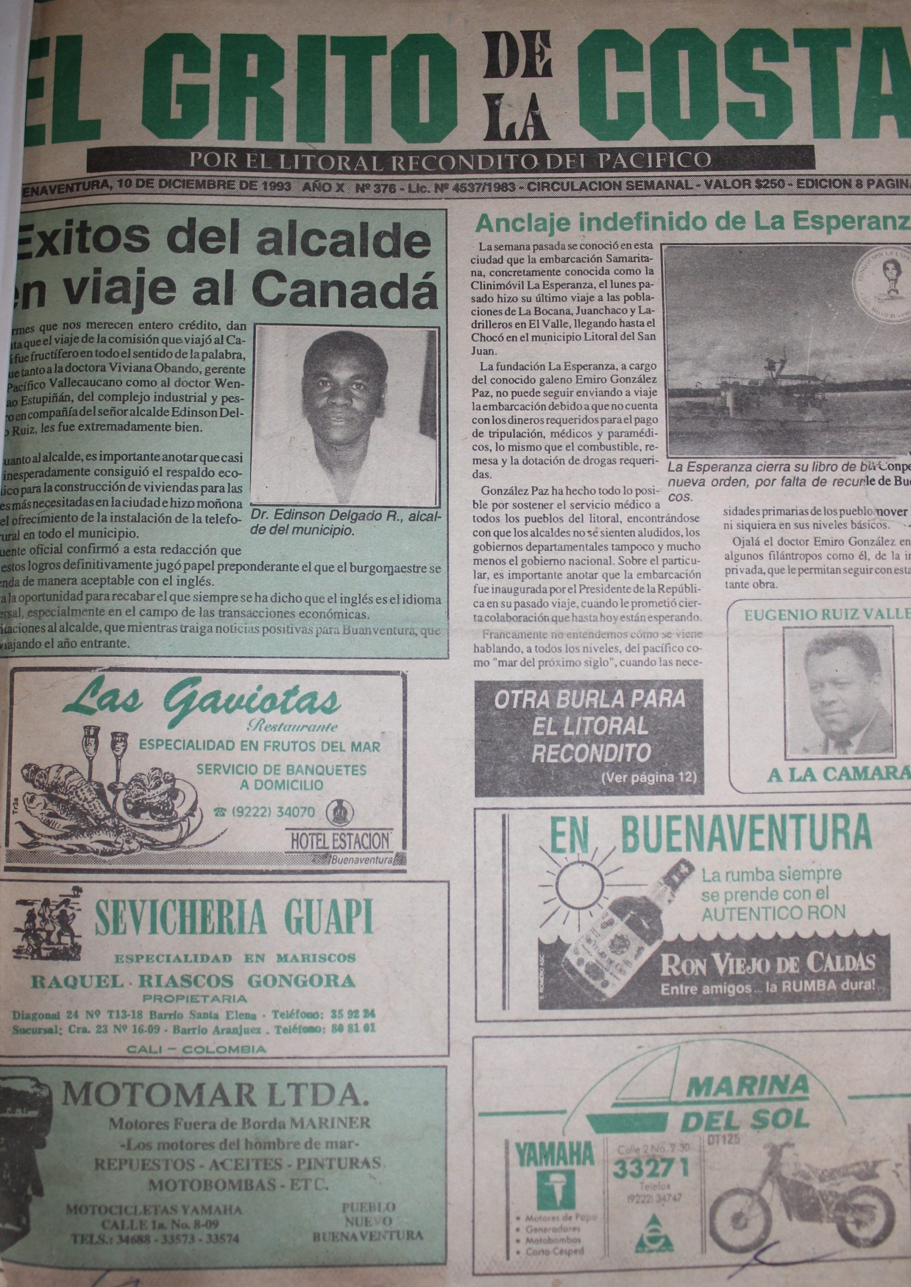 EL GRITO DE LA COSTA 1983-1995