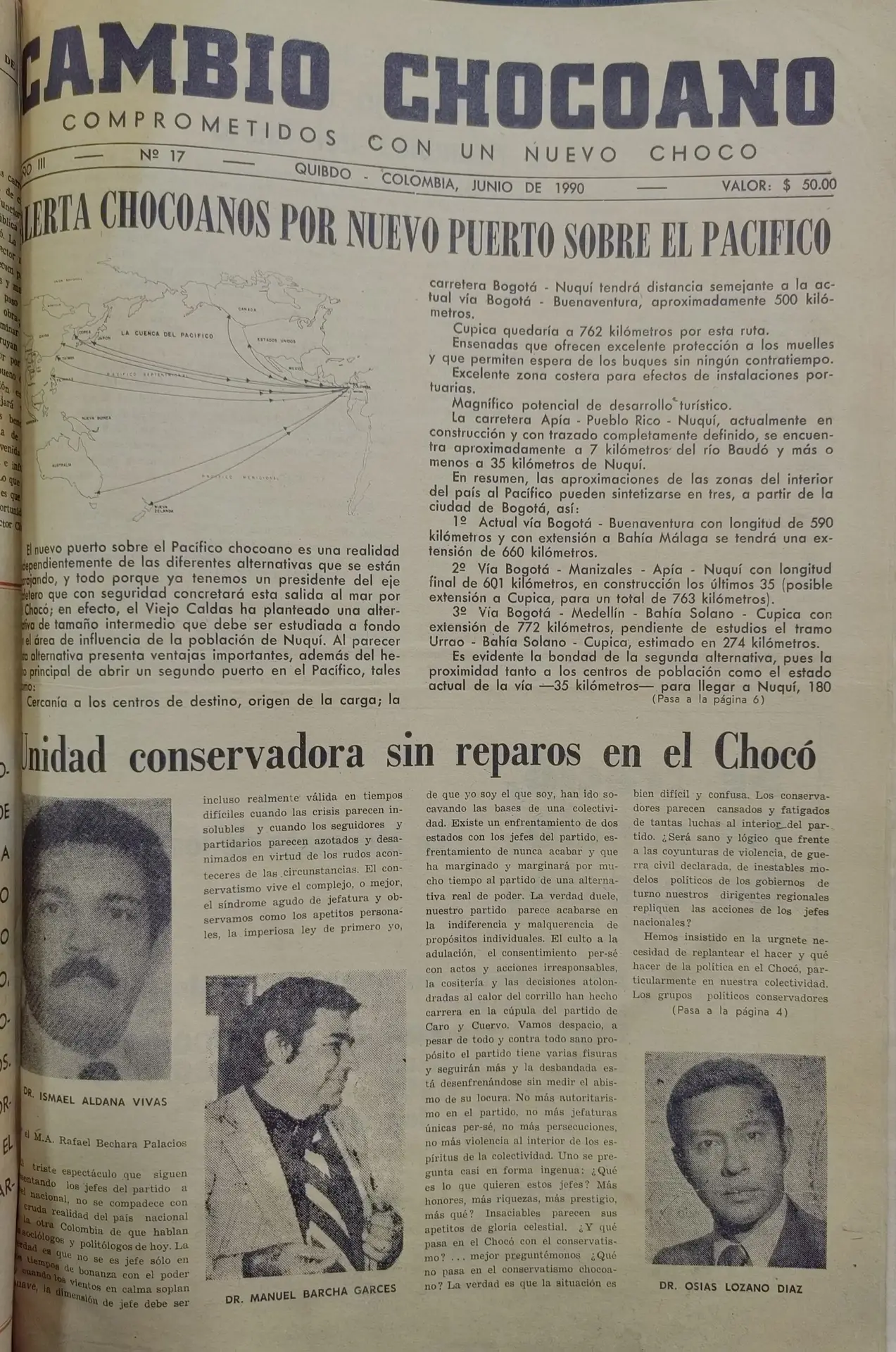 Cambio chocoano 1990