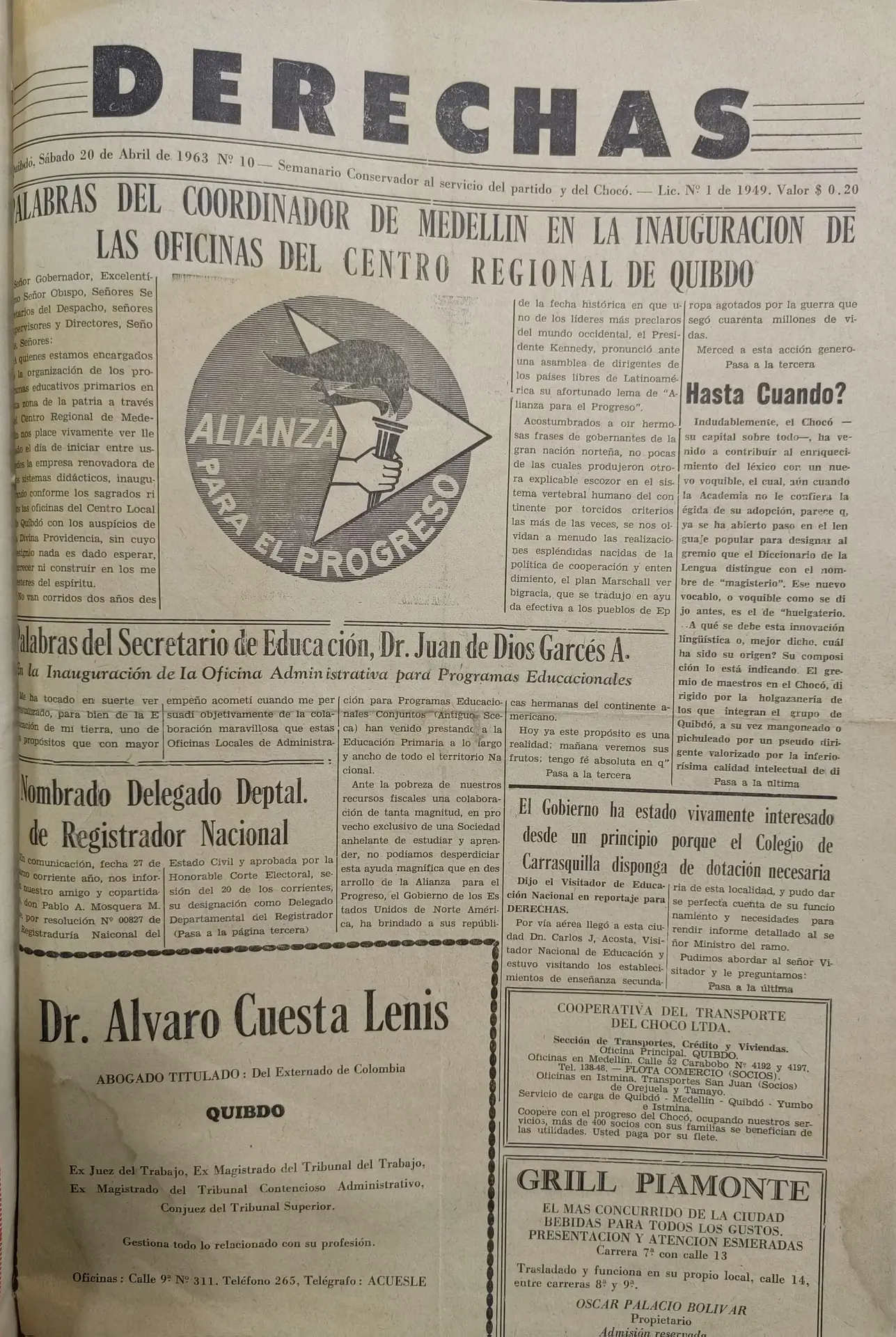 Derechas 1963