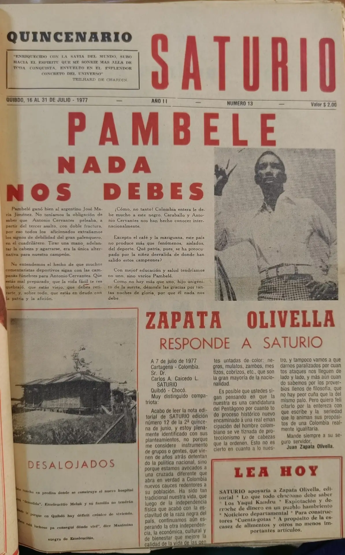 Saturio 1976-1980