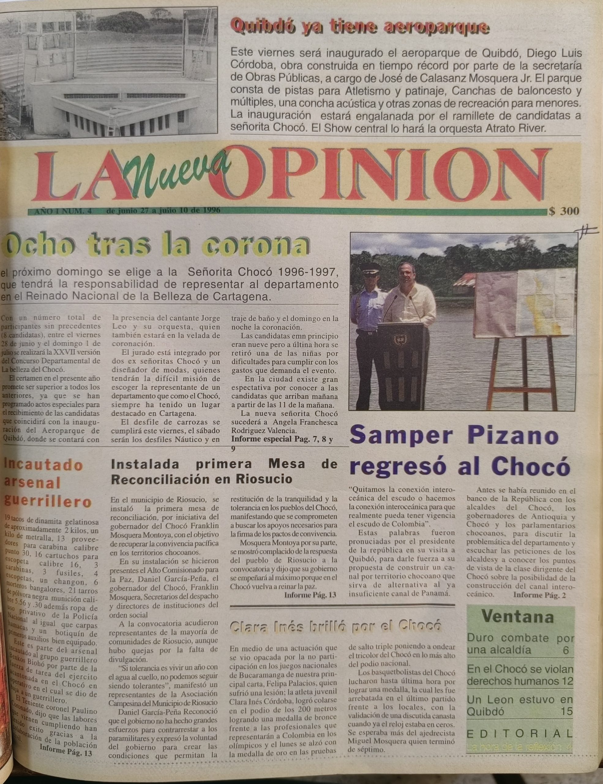 LA NUEVA OPINIÓN 1996